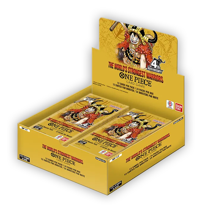 OP17 - The World's Strongest Warriors Display