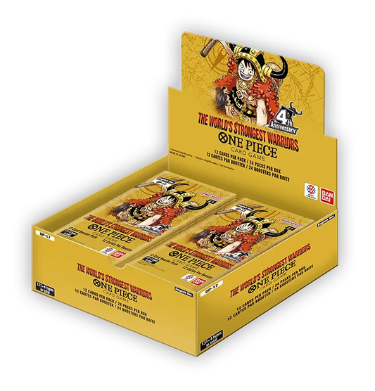 OP17 - The World's Strongest Warriors Display